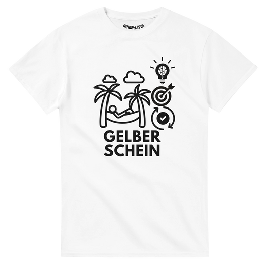 Gelber Schein T-Shirt
