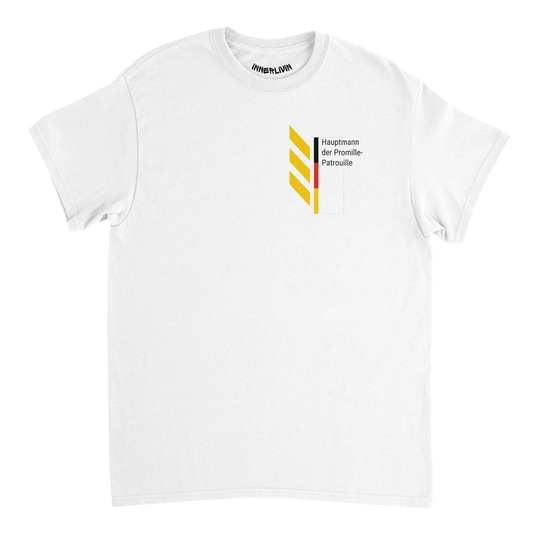Hauptmann der Promille Patrouille T-Shirt